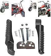 QYMOTO Foot Pegs Footrest Bracket for Coleman CT200U,Trail 200,CT200U-EX,Axis M200,BT200X,CT200U-...