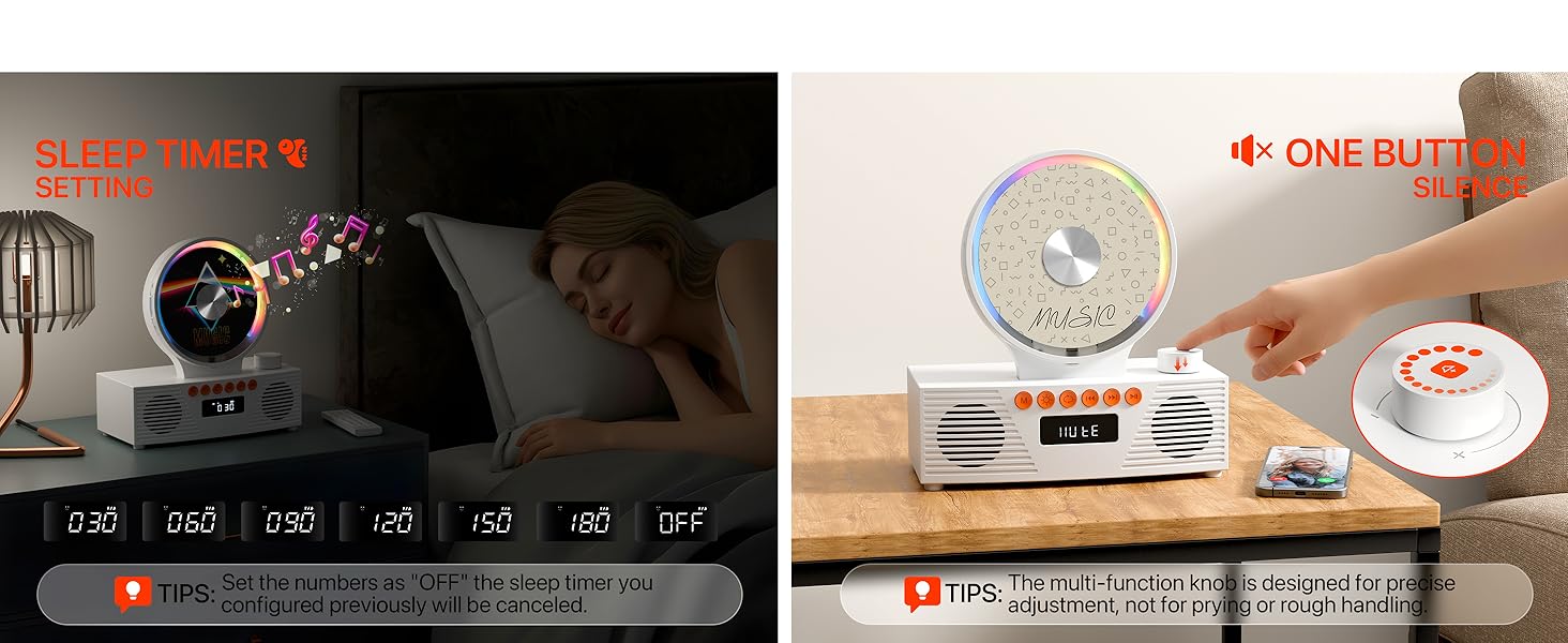 retro cd player with speakers