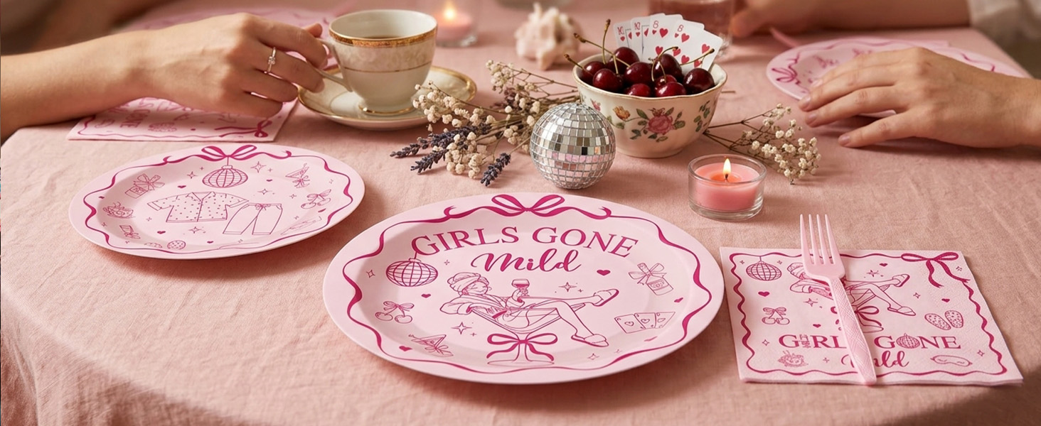 Girls Gone Mild Bachelorette Decor
