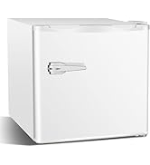 Antarctic Star 1.2 Cu.Ft Mini Upright Freezer, Compact Refrigerator with Adjustable Thermostat &amp; ...