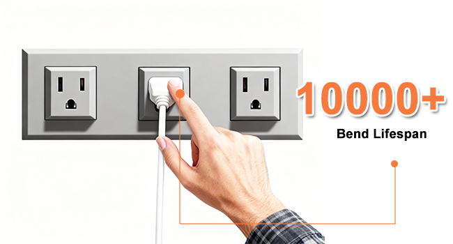 power extension cord thin extension cord