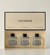 COCODOR Signature Collection Reed Diffuser Set of 3/White Jasmine,Garden Lavender,Black Cherry/1....