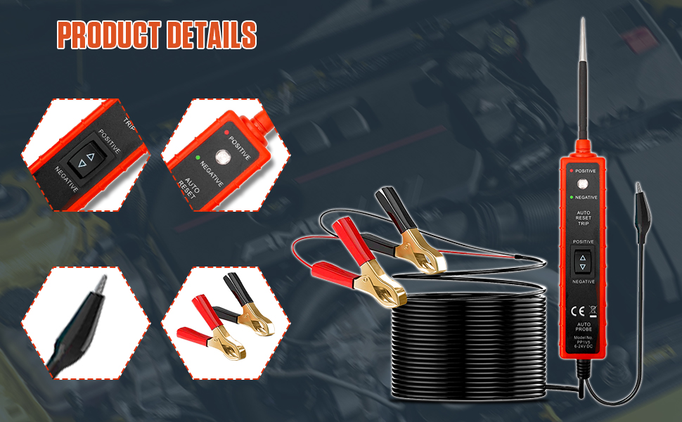 Power Short Circuit Probe Tester