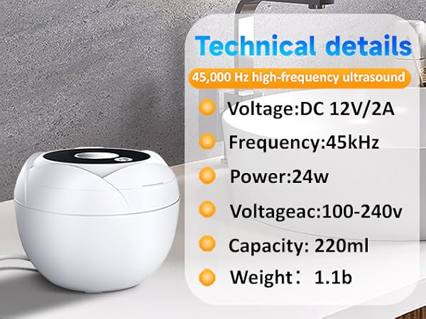 Ultrasonic Retainer Cleaner