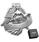 Anwlki Guardian Angel Visor Clip Car Guardian Angel Medal Accessories Bless Driving Safety Religi...