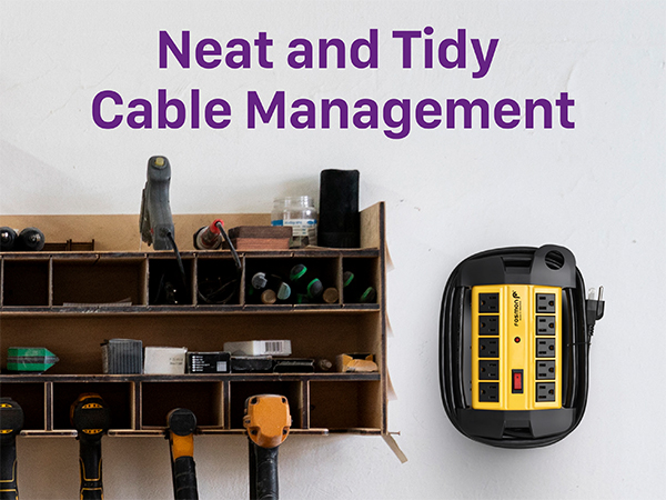Neat and Tidy Cable Mangement