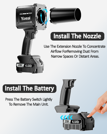 battery operated leaf blower
