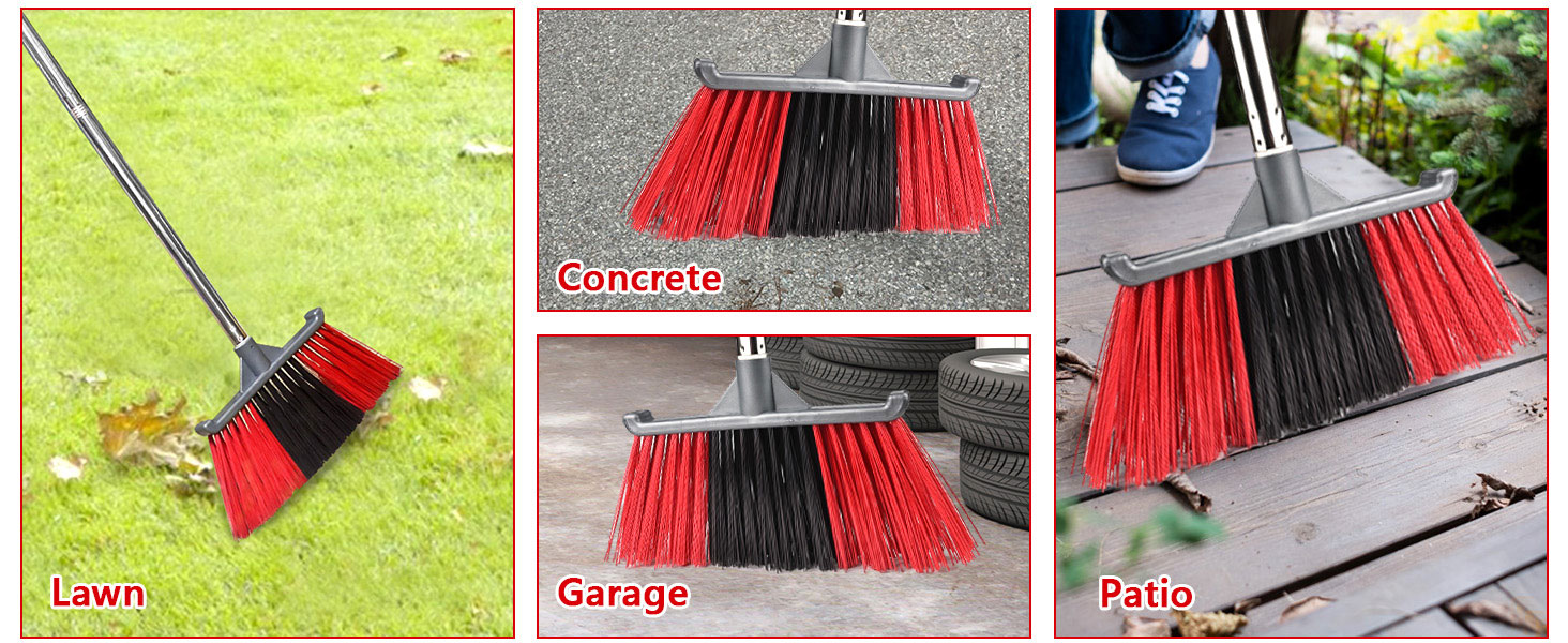 Indoor Outdoor Broom for Floor Cleaning
