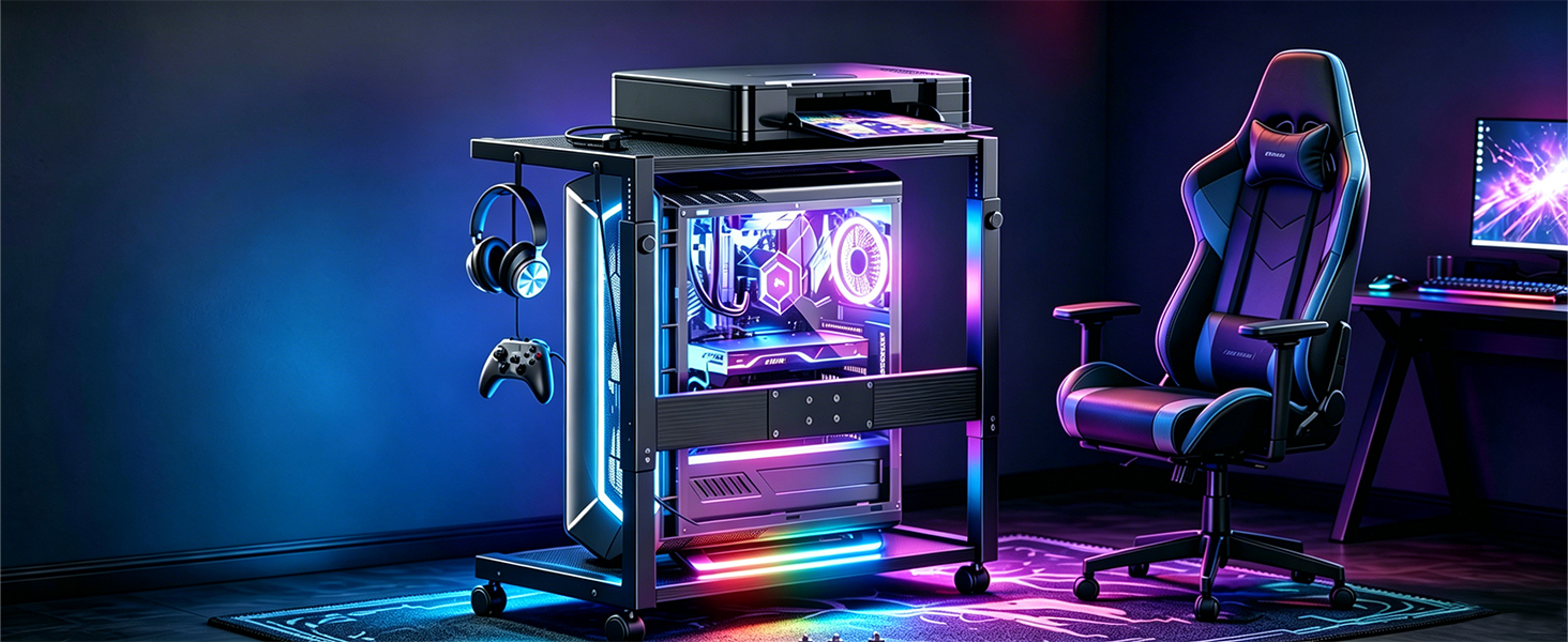 computer tower stand