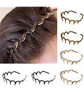 2026 New 6Pcs U Shape Fashion Tooth Hair Comb Headband, Korean High Cranium Head Bands for Women'...
