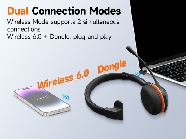 wireless headset for work