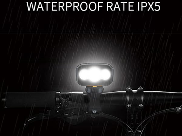 waterproof bicycle lights
