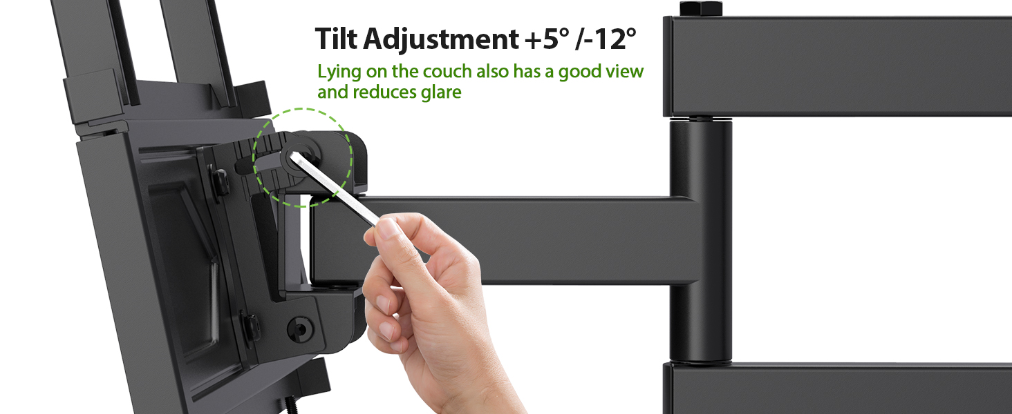 tv wallmount with tilt