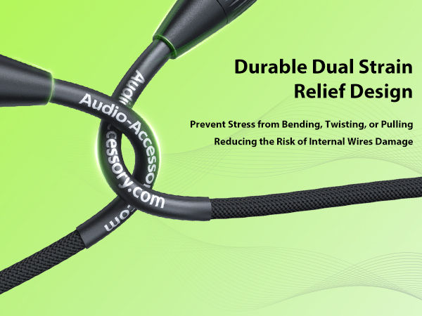 Durable Dual Strain Relief Design