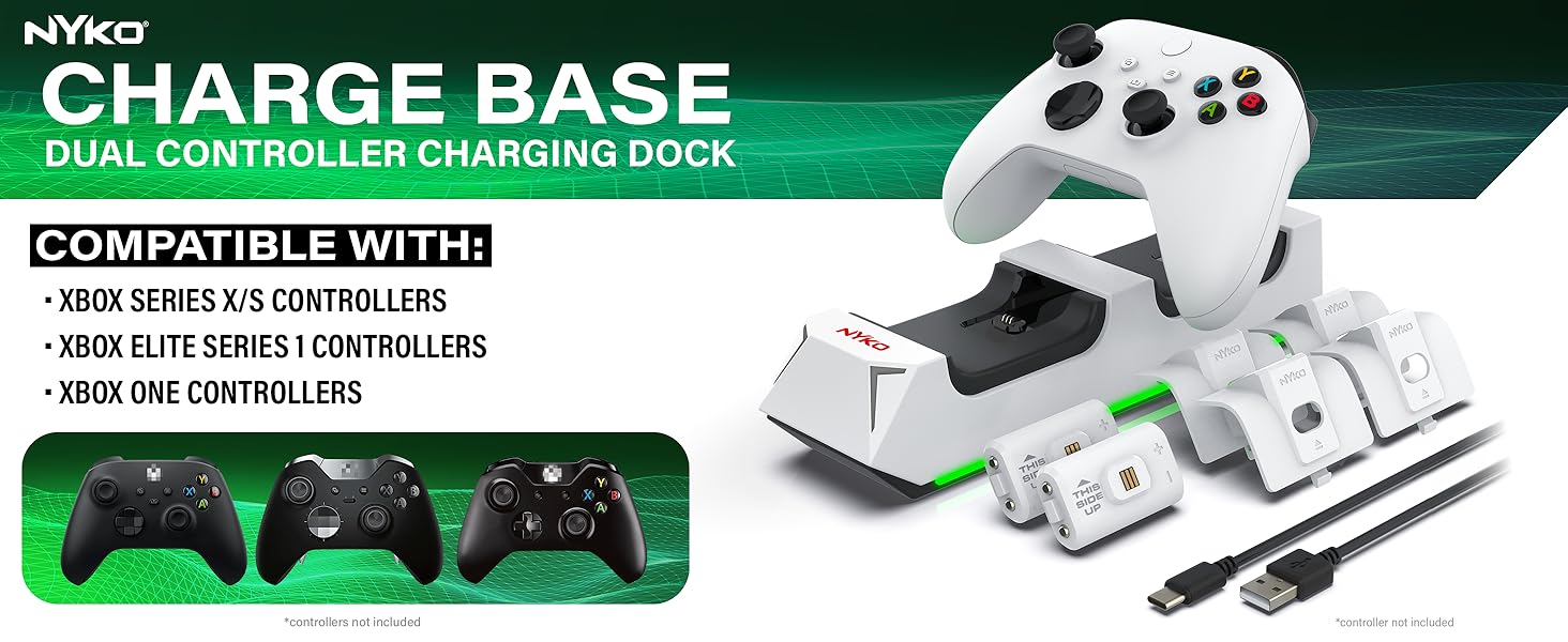 Charge base dual controller charging dock image