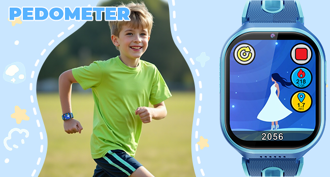 K10 Smart Watch for Kids Pedometer