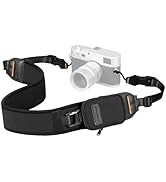 K&amp;F Concept Camera Neck Strap for Photographers, Soft Neoprene Adjustable Shoulder Belt with Zipp...