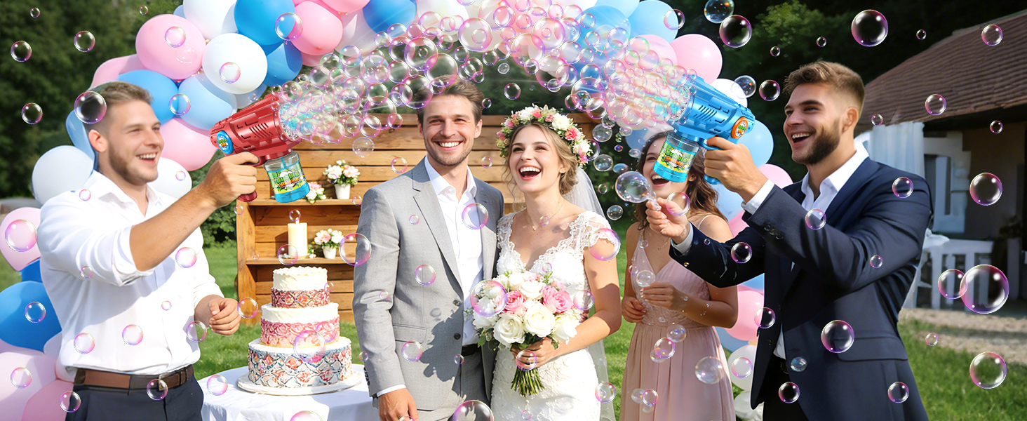 bubble gun for wedding