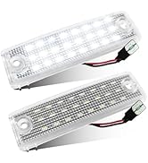 LESAUCE LED License Plate Light For 1996-2024 Toyota 4runner, 2008-2022 Sequoia, 6000K White, Tag...