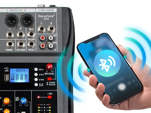 Professional Mixer Sound Board Console 8 Channel