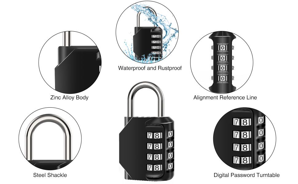 the keyless lock for the lock