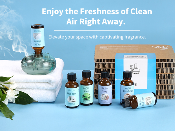 essential oils clean scents