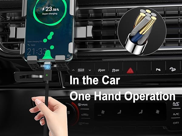 3A Magnetic Charging Cable 