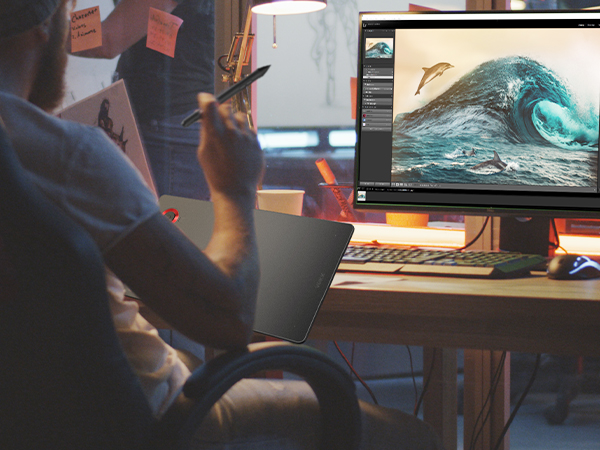 video editting tablet