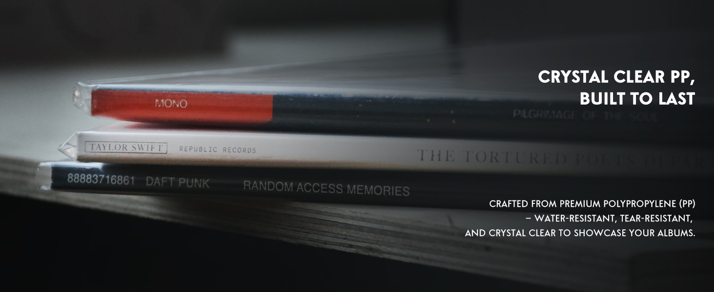 TAKMORK Gatefold Record Albums