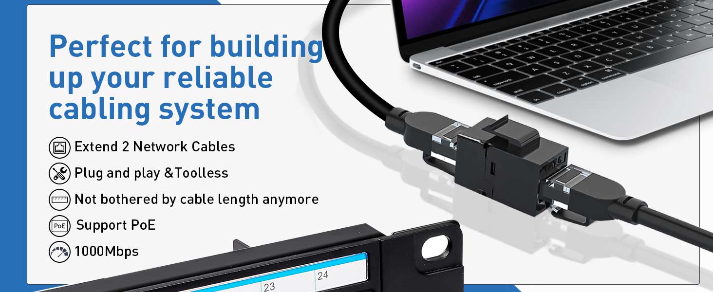 perfect for building up your reliable cabling system