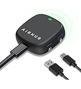 AIRHUG Conference USB Microphone, Desktop Computer Mic, Noise Canceling, Mute Button &amp; LED Indica...