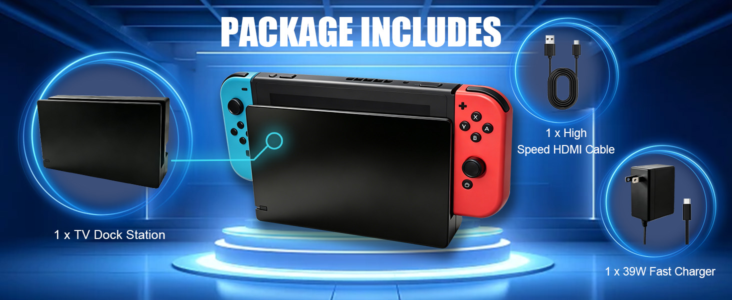 nintendo switch oled dock,nintendo switch tv dock,nintendo switch base dock,TV Dock Station