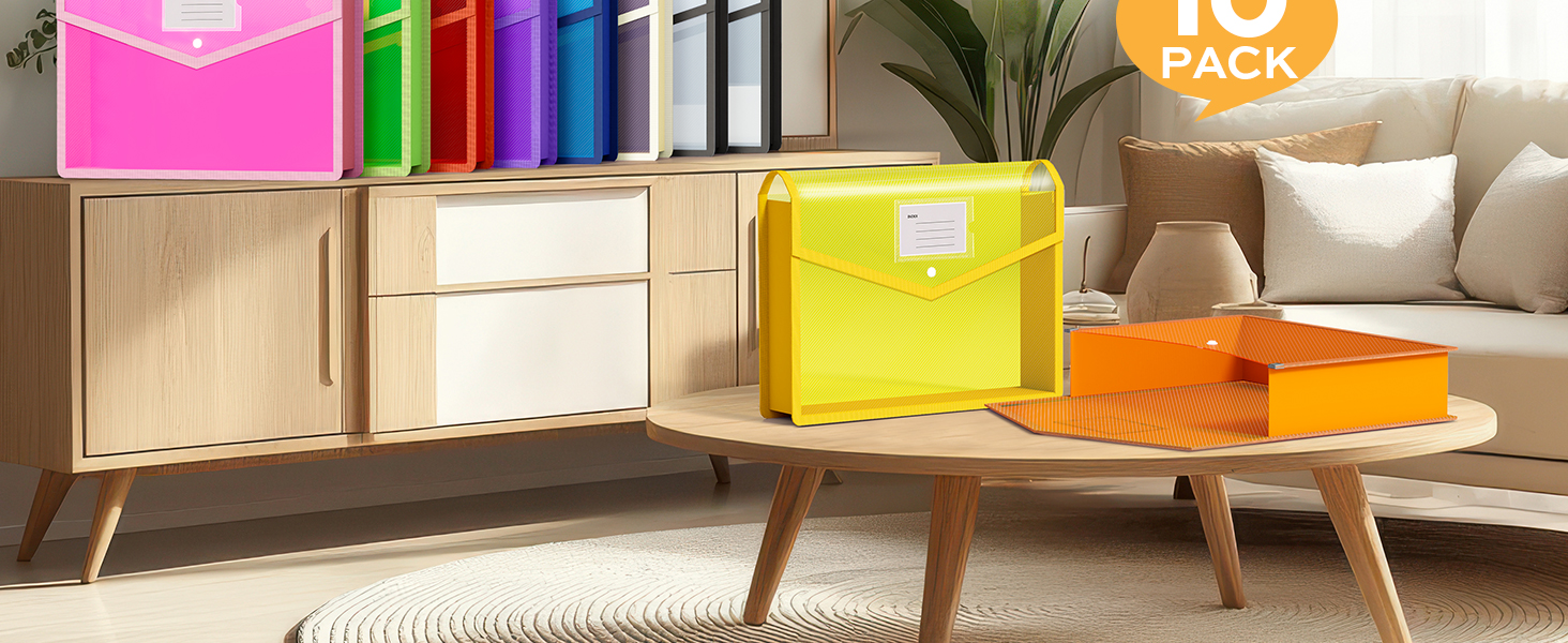 plastic expanding file folder