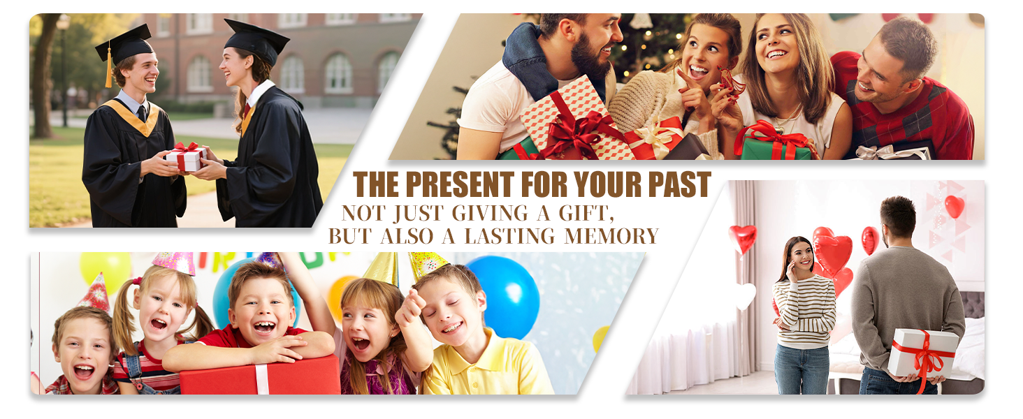 the present for your past