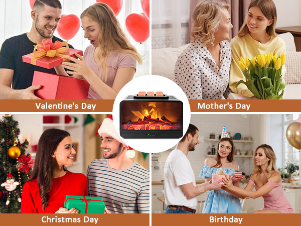 the electric fireplace for christmas