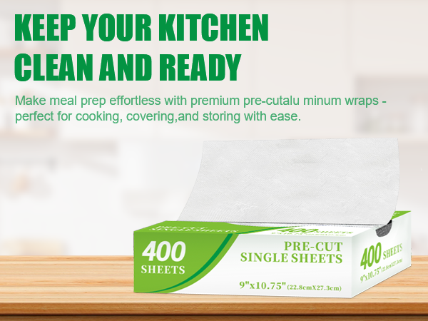Aluminum Foil Sheets Pre-Cut Tin foil