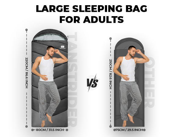 big size sleeping bag