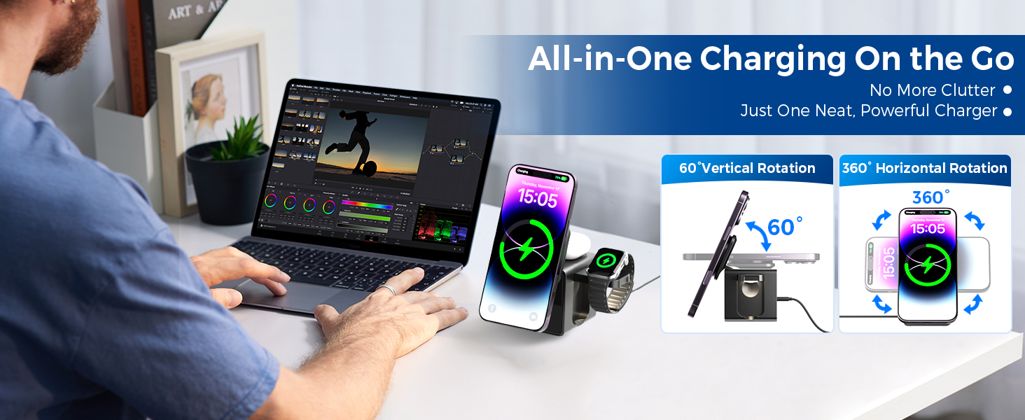 iphone charger stand