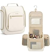 Hanke Hanging Travel Toiletry Bag for Men and Women, Water-Resistant Toiletries Bag Makeup Organi...