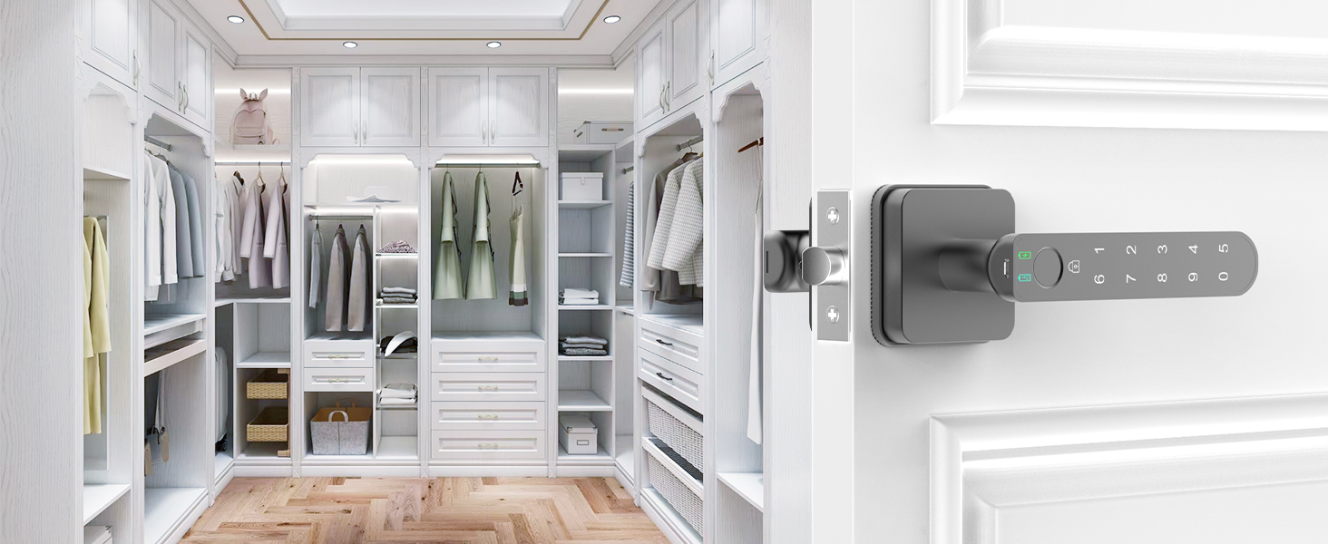 Closet Door Lock Square