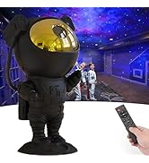 SFOUR Star Projector,Galaxy Night Light,Astronaut Starry Nebula Ceiling LED Lamp with Timer and R...