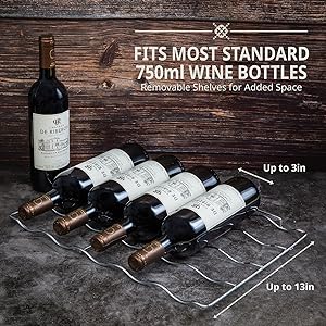 Ivation wine cooler fits 750ml bottle