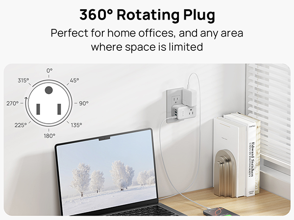 360 Rotating plug