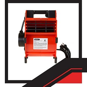 Image of jet dry blower for car, shop fan, ventiladores.