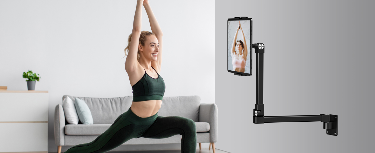 wall mount tablet holder