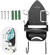 Alpinista Ironing Board Hanger Wall Mount Ironing Board Holder Wall Mount for Laundry Rooms Stora...