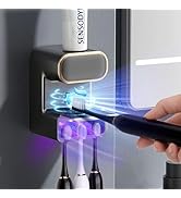 Automatic Toothpaste Dispenser,Smart Toothpaste Dispenser Wall Mounted with 3 Toothpaste Slots,El...