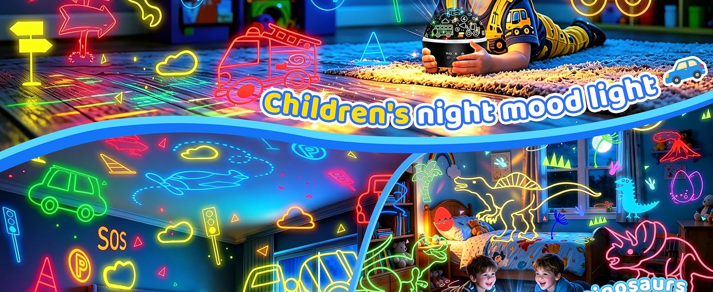 Dinosaur Toys Night Light, Calm Kids &amp;amp; Improve Sleep Quality