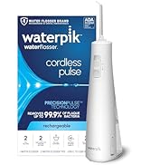 Waterpik Cordless Pulse Rechargeable Portable Water Flosser for Teeth, Gums, Braces Care and Trav...