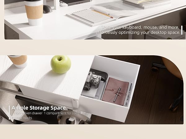 desk with drawer